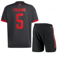 Dres Bayern Munich Benjamin Pavard #5 Rezervni za djecu 2022-23 Kratak Rukav (+ kratke hlače)